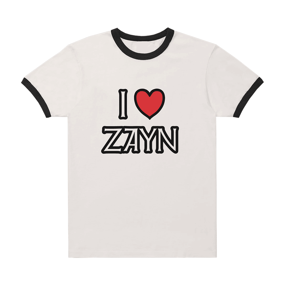 I Love Zayn Shirt I Heart Zayn T-Shirt Zayn Merch Best Gifts For Fans