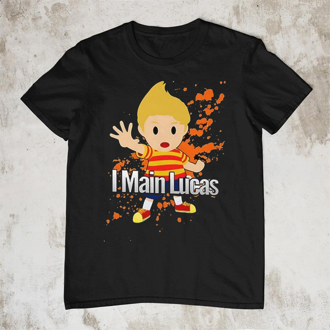 I Main Lucas Super Smash Bros Hoodie Gaming Trending Fan Gear Gamer Shirts Best Gift For Gamers