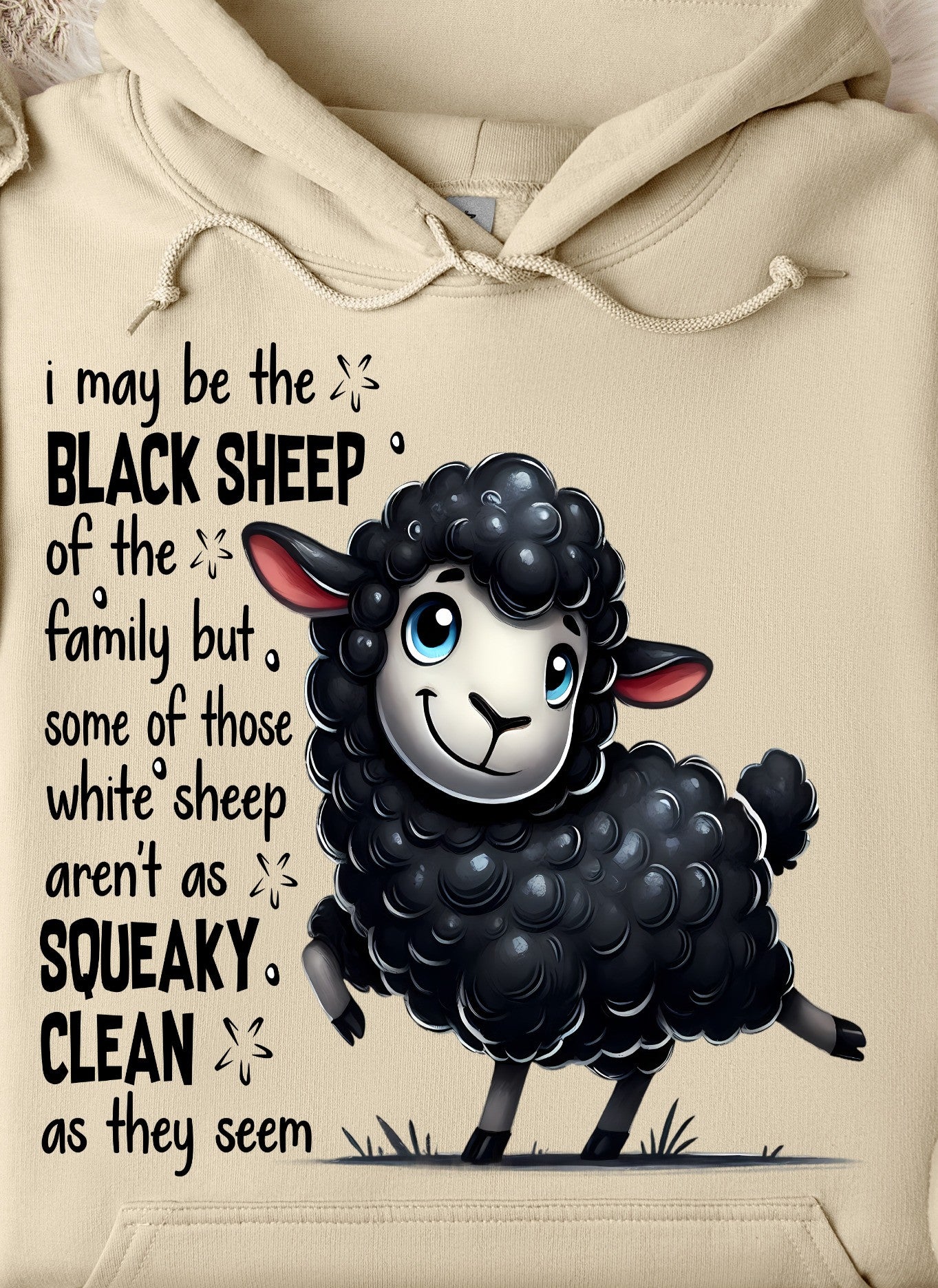 I May Be The Black Sheep Hoodie Funny Quote Hoodies Gifts For Sheep Lovers I May Be The Black Sheep Hoodie Funny Quote Hoodies Gifts For Sheep Lovers