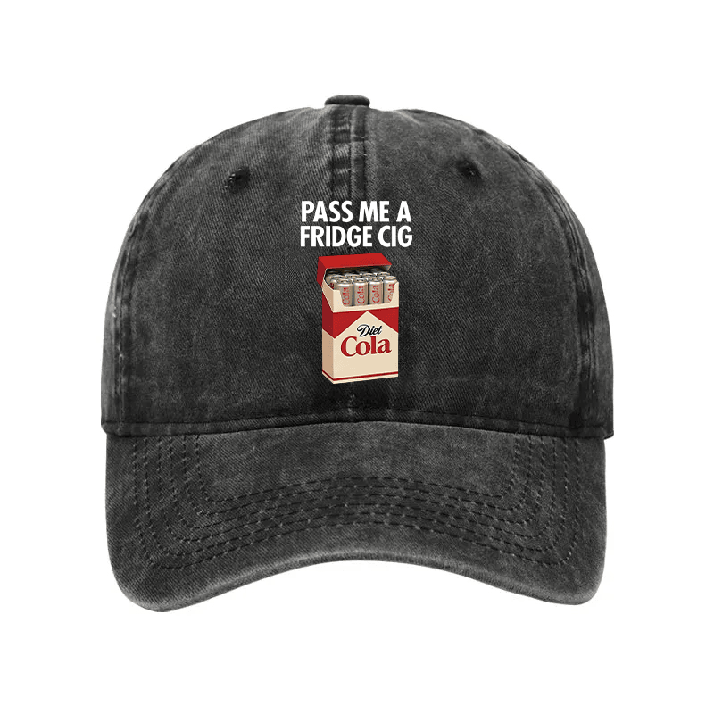 I Need A Diet Cola Washed Hat Vintage Style Trendy Baseball Cap Unique Gift Ideas