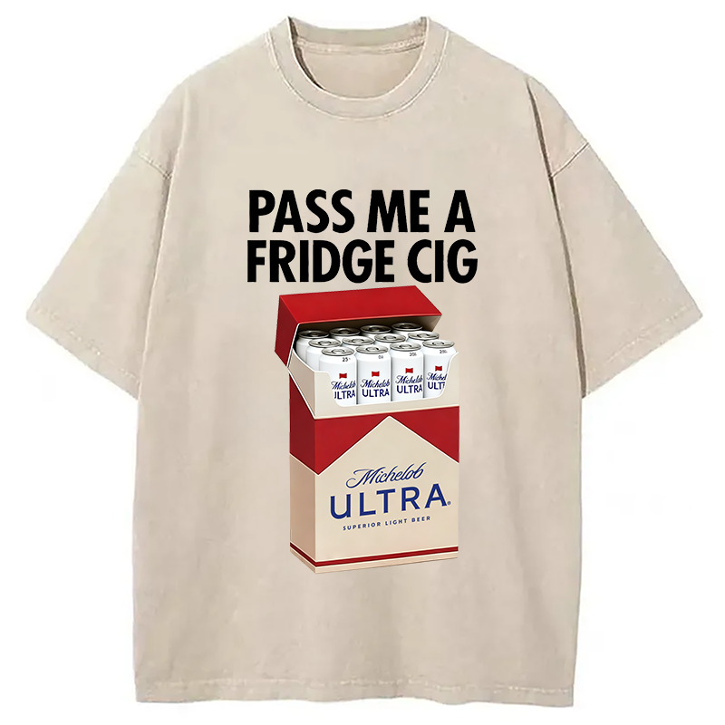 I Need A Michelob Ultra Washed T-Shirt Retro Streetwear Graphic Top Gifts For Friends