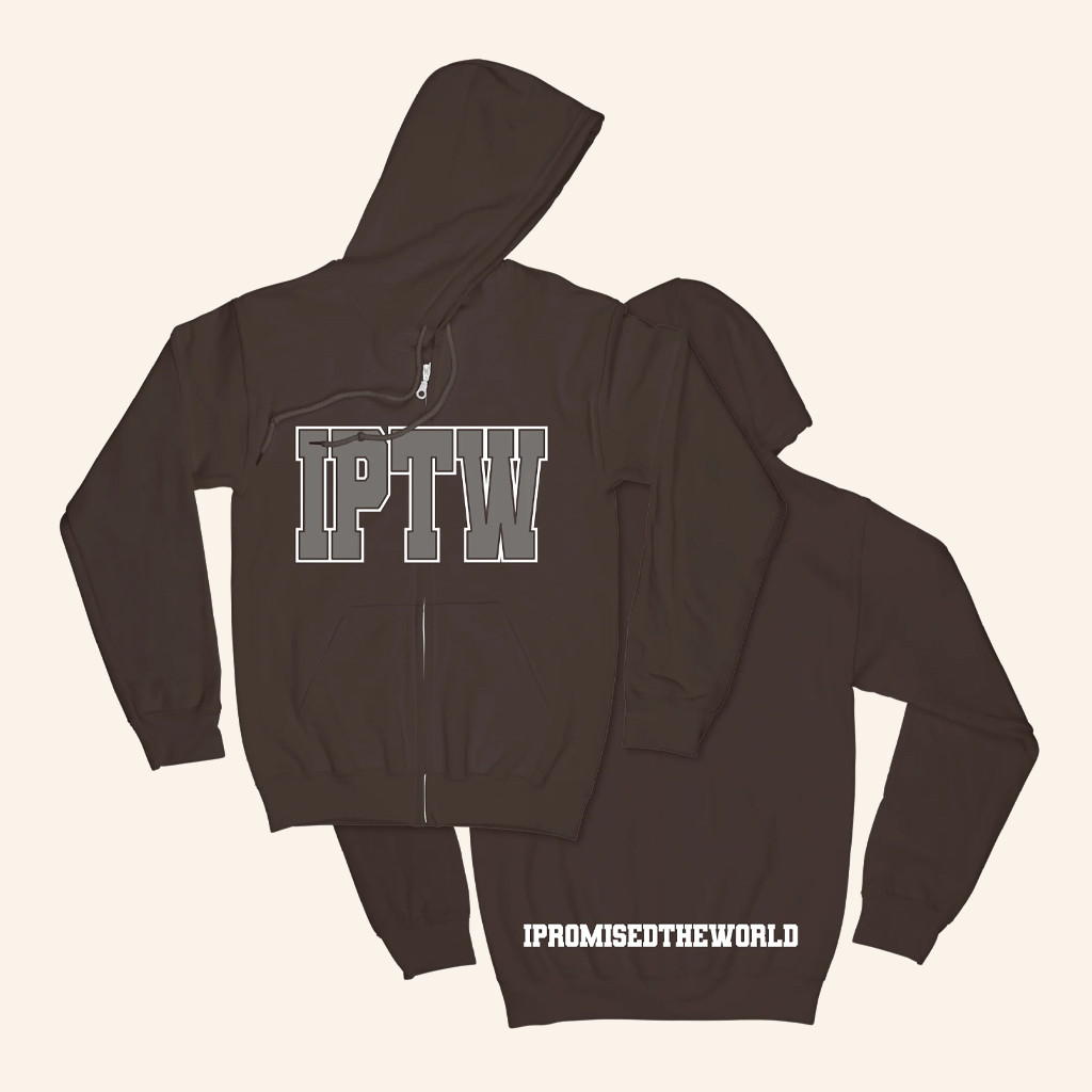 I Promised The World Merch IPTW Zip Hoodie Music Related Gifts For Guys I Promised The World Merch IPTW Zip Hoodie Music Related Gifts For Guys