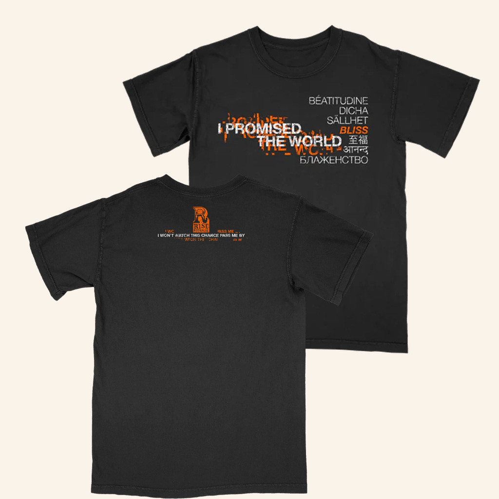 I Promised The World Merch Languages T-Shirt Christmas Gifts For Boyfriend