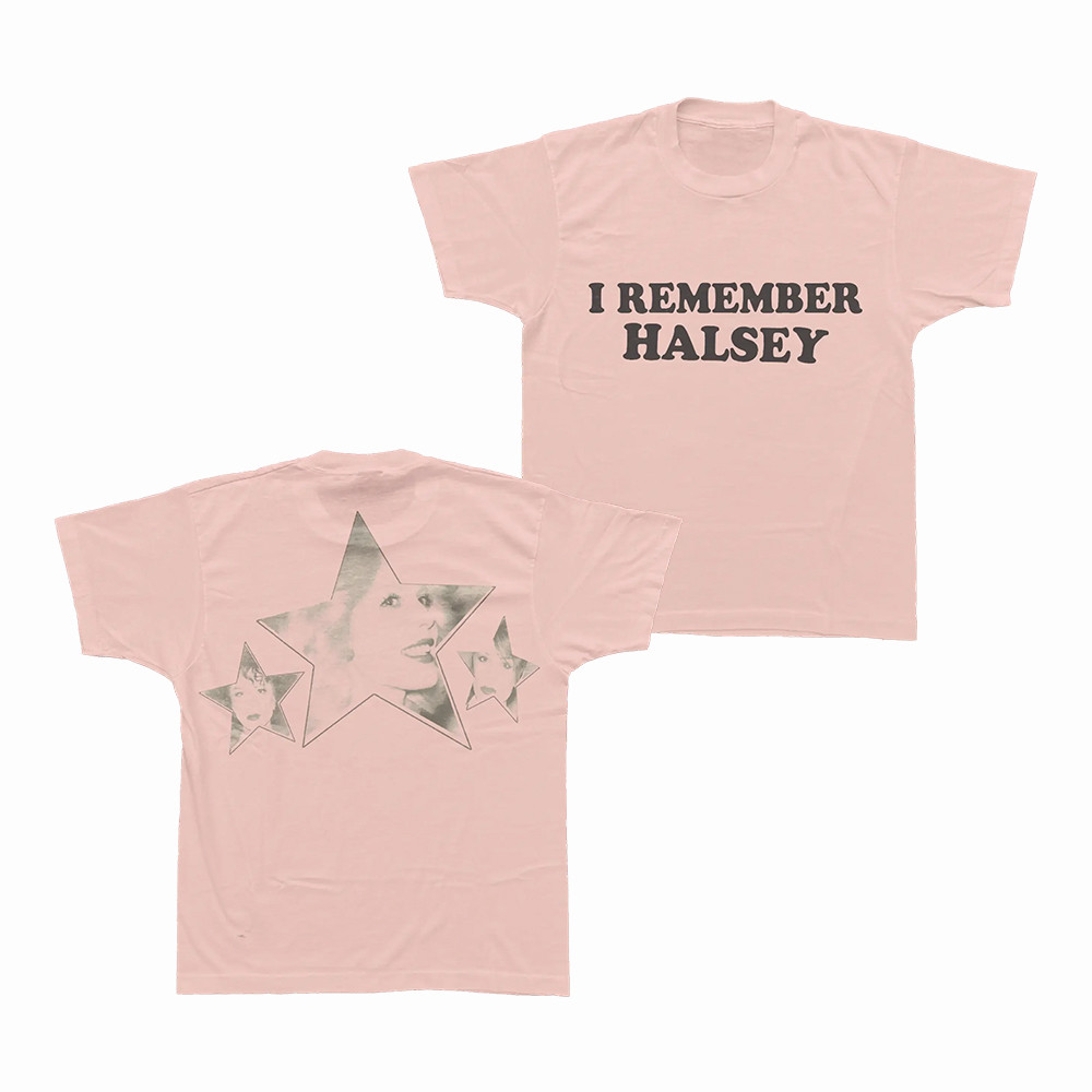 I Remember Halsey Lyric T-Shirt Cute Nostalgic Pop Star Merch Gift For Teens