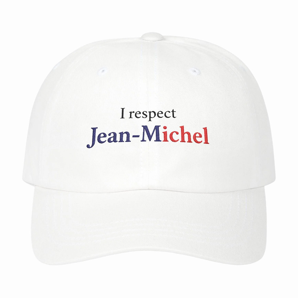 I Respect Jean Michel Dad Hat Candace Owens Merch Unique Gift For Candace Owens Lovers