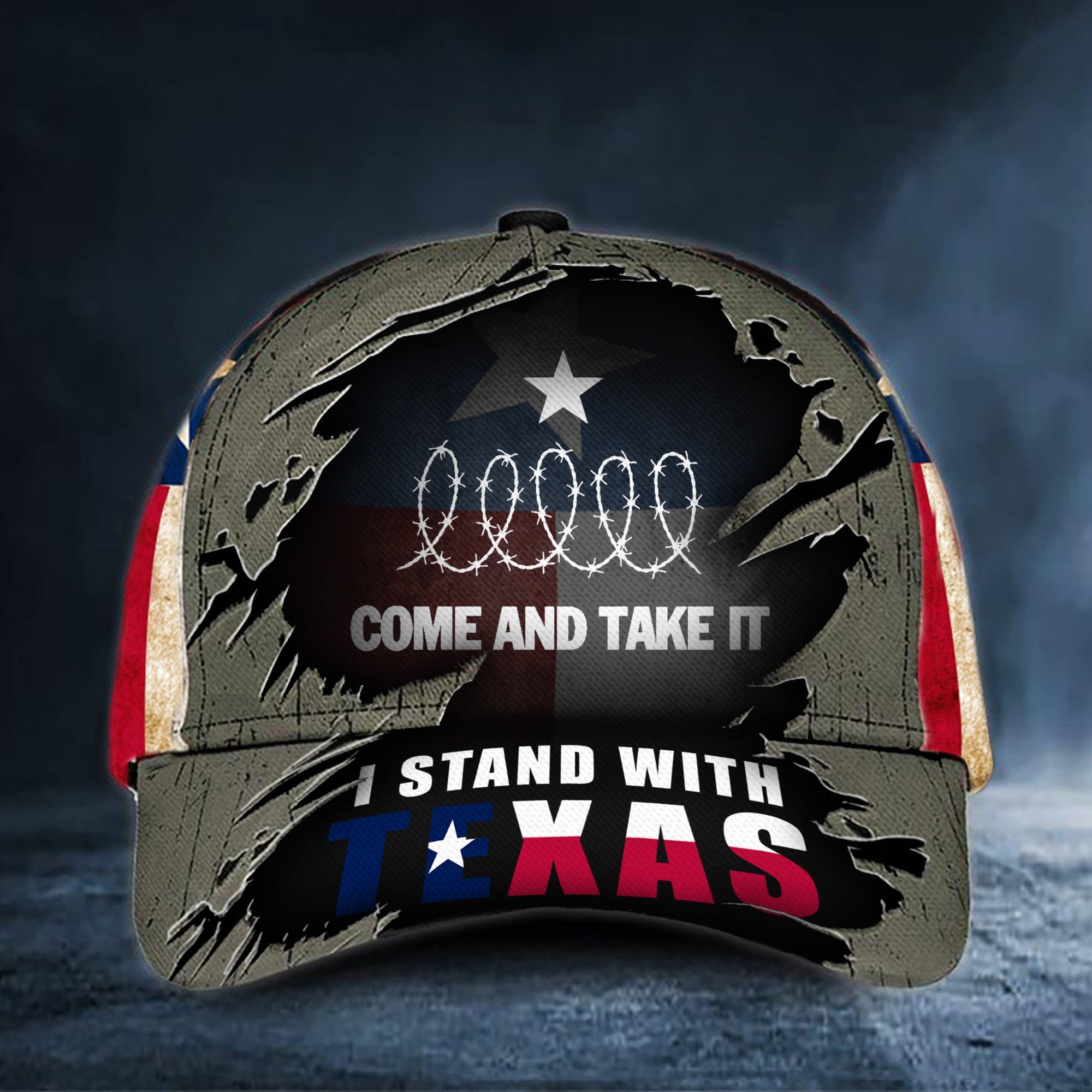 I Stand With Texas Hat Come Take It Barbed Wire Hat I Stand With Texas Hat Come Take It Barbed Wire Hat