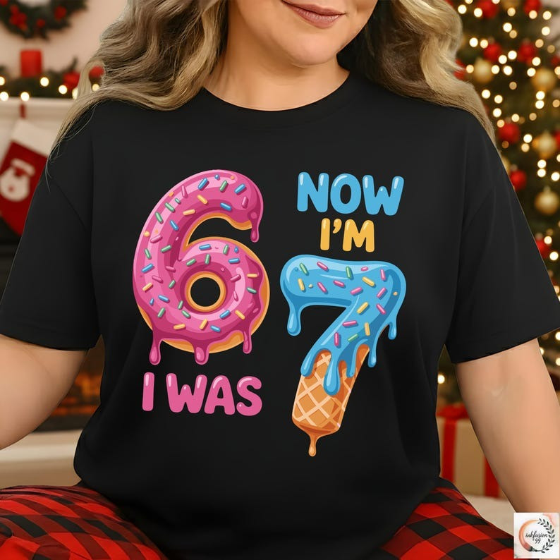 I Survived 67 Days Of School T-Shirt 6 I Was Now I'm 7 Meme Shirt Presents For Girlfriend