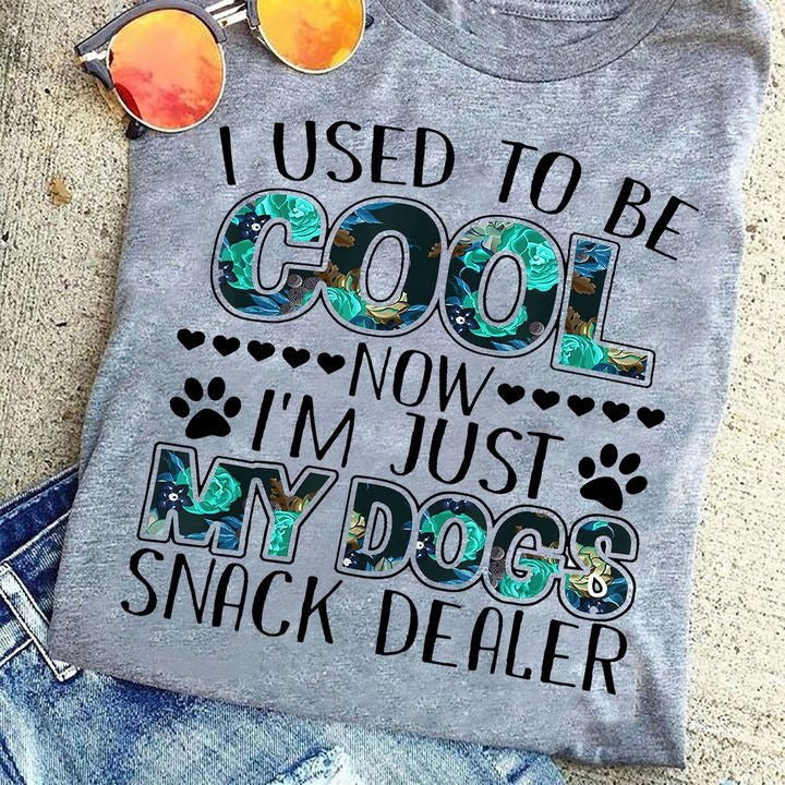 I Used To Be Cool My Dogs Snack Dealer Shirt Funny Sayings T-Shirt Dog Lovers Gifts I Used To Be Cool My Dogs Snack Dealer Shirt Funny Sayings T-Shirt Dog Lovers Gifts