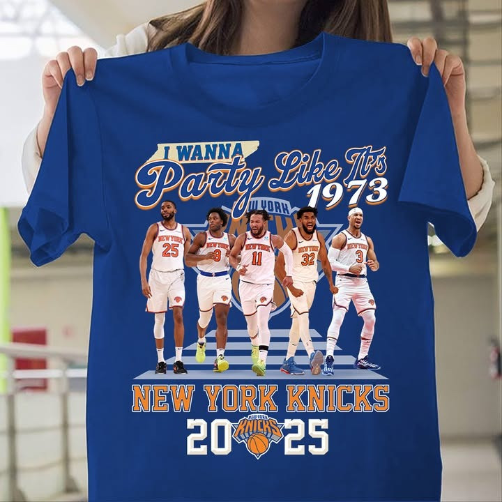 I Wanna Pray Like It's 1973 New York Knicks 2025 T-Shirt Knicks Merch Gifts For Fans