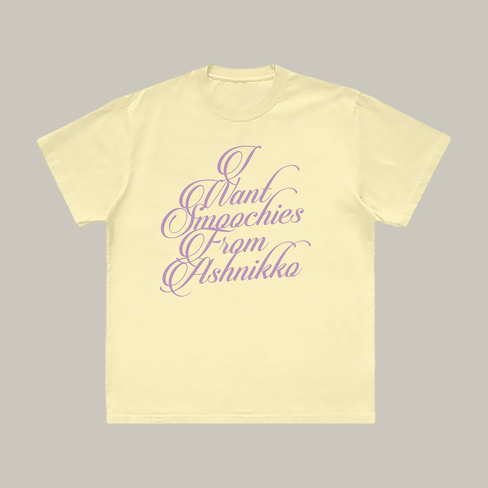 I Want Smoochies From Ashnikko T-Shirt Ashnikko Music Clothes Present Idea For Rap Music Lover