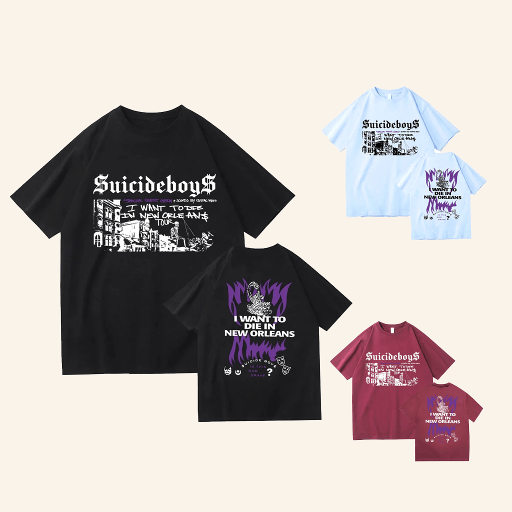 I Want To Die In New Orlean T-Shirt I Want To Die In New Orlean T-Shirt