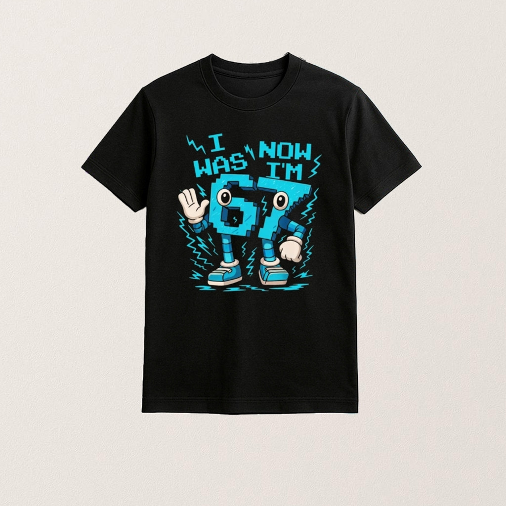 I Was 6 Now Im 7 Shirt 67 Brainrot Meme Shirt Christmas Gift Ideas For Boyfriend