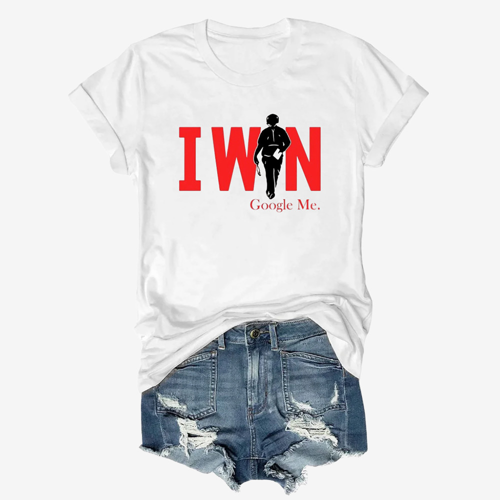 I Win Google Me Curt Cignetti Indiana Hoosiers T-Shirt Indiana Hoosier Football Clothes