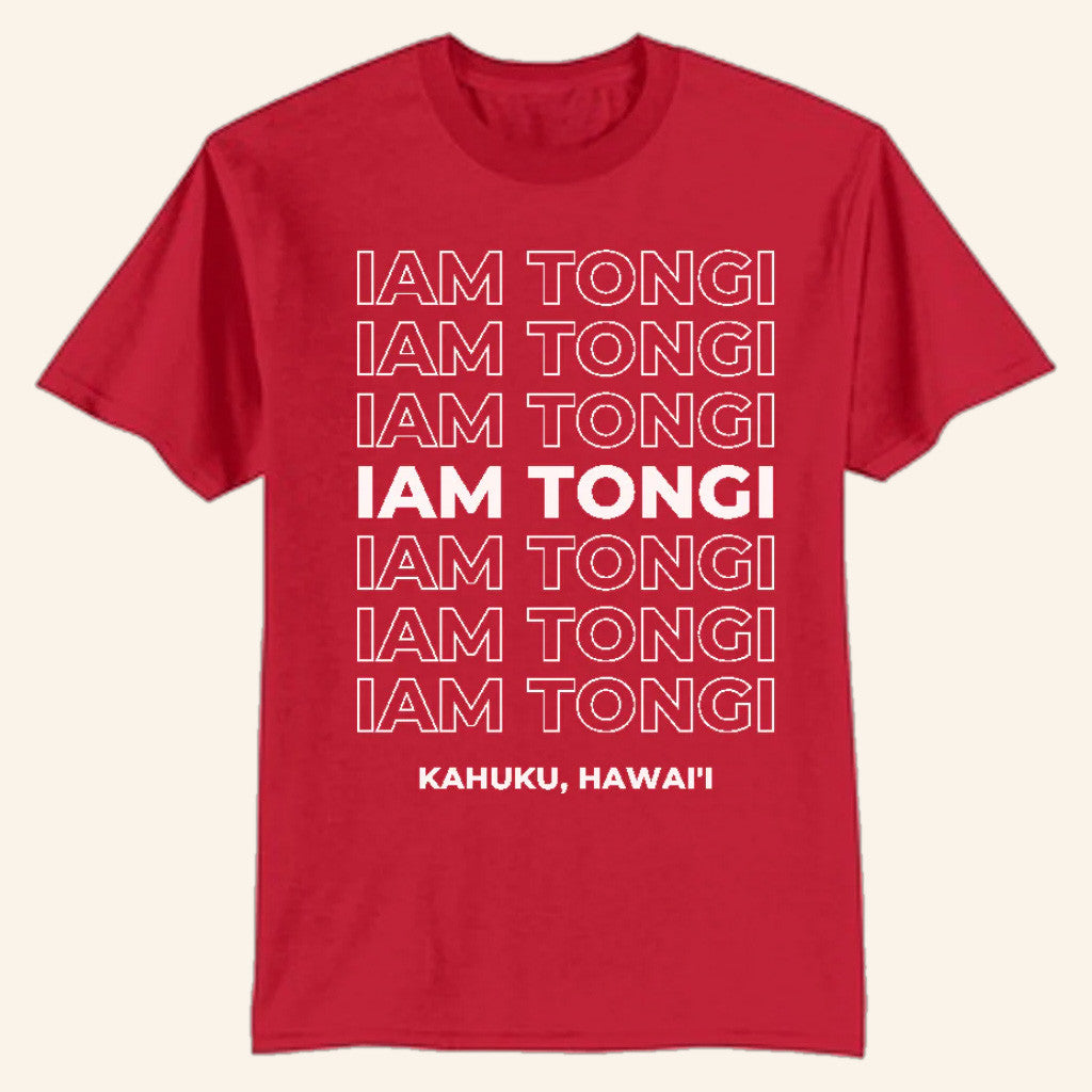 Iam Tongi Merch Red Logo T-Shirt Gift Ideas For Friends Iam Tongi Merch Red Logo T-Shirt Gift Ideas For Friends