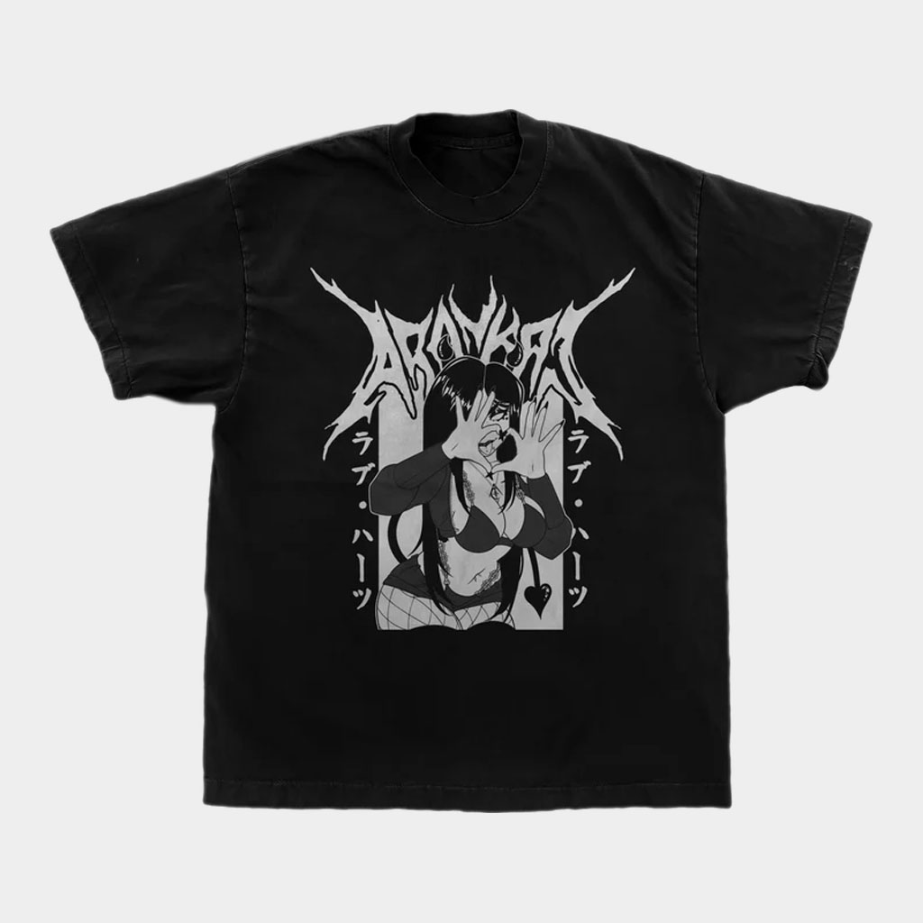 IAmArankai Merch 2026 Love Hurts Waifu T-Shirt Arankai Fan Apparel Best Gifts For Music Lovers