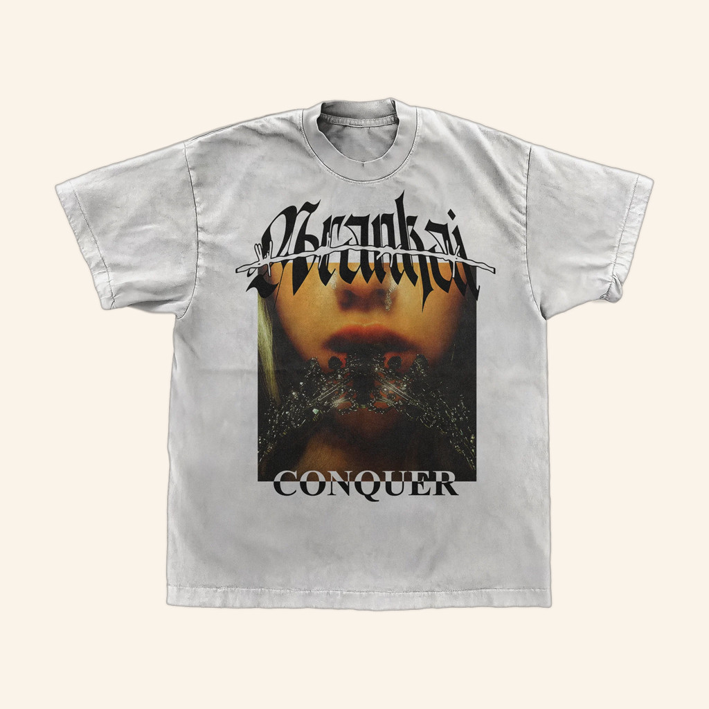 IAmArankai Merch Conquer Artwork T-Shirt Husband Christmas Gift Ideas IAmArankai Merch Conquer Artwork T-Shirt Husband Christmas Gift Ideas