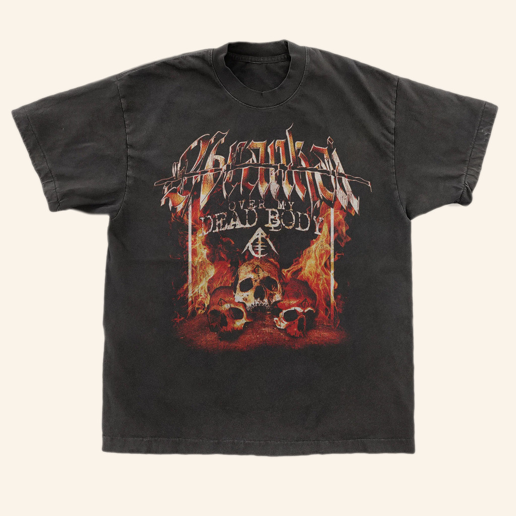 IAmArankai Merch Merch Over My Dead Body T-Shirt Birthday Gift Ideas For Him IAmArankai Merch Merch Over My Dead Body T-Shirt Birthday Gift Ideas For Him