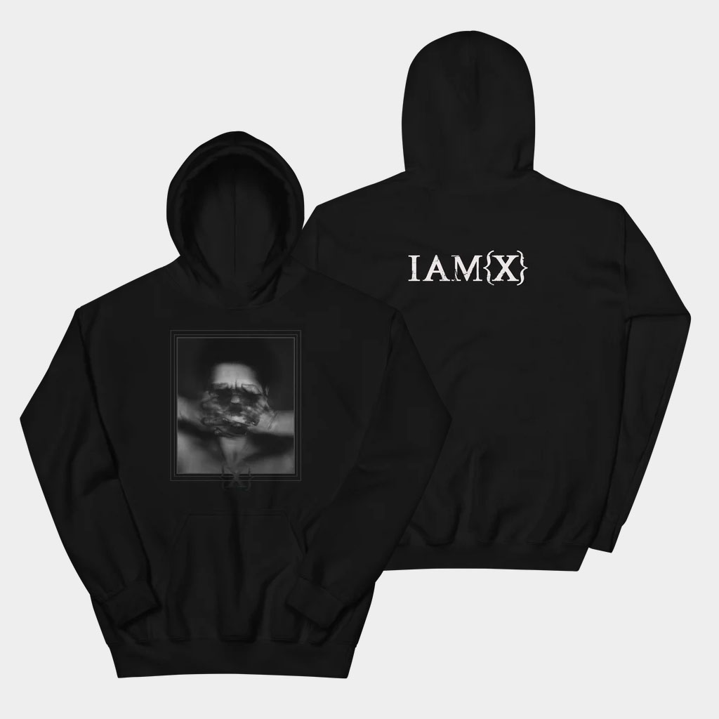 IAMX Merch Metanoia Album Cover Hoodie IAMX Hoodie Gift Ideas For Music Lovers
