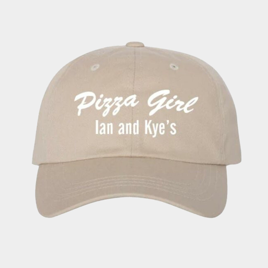 Ian Yespizza Merch Ian And Kye's Pizza Girl Hat Embroidered Birthday Gift Ideas For Friends-1 Ian Yespizza Merch Ian And Kye's Pizza Girl Hat Embroidered Birthday Gift Ideas For Friends-1