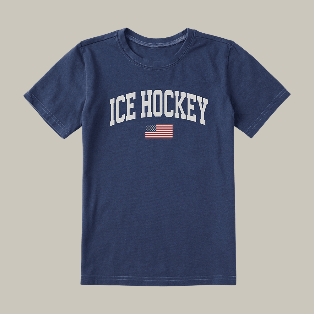Ice Hockey American Team 2026 T-Shirt Team USA Hockey Gold Medal Shirt Gift For Enthusiasts