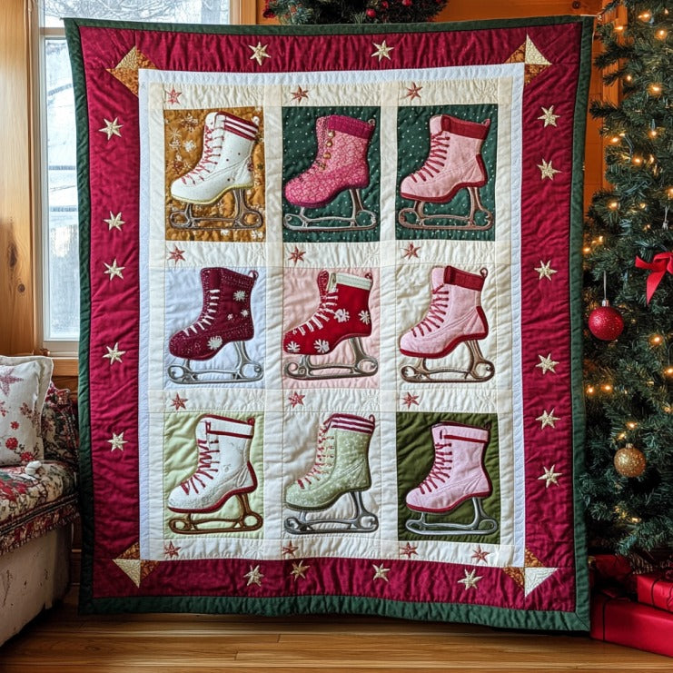 Ice Lovers Quilt Classic Quilt Blanket for Cozy and Warm Nights