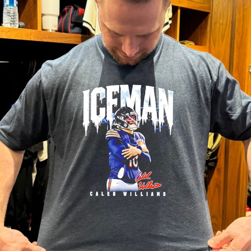 Ice Man Caleb Williams Chicago Football Vintage Shirt Best Gift For Football Lovers