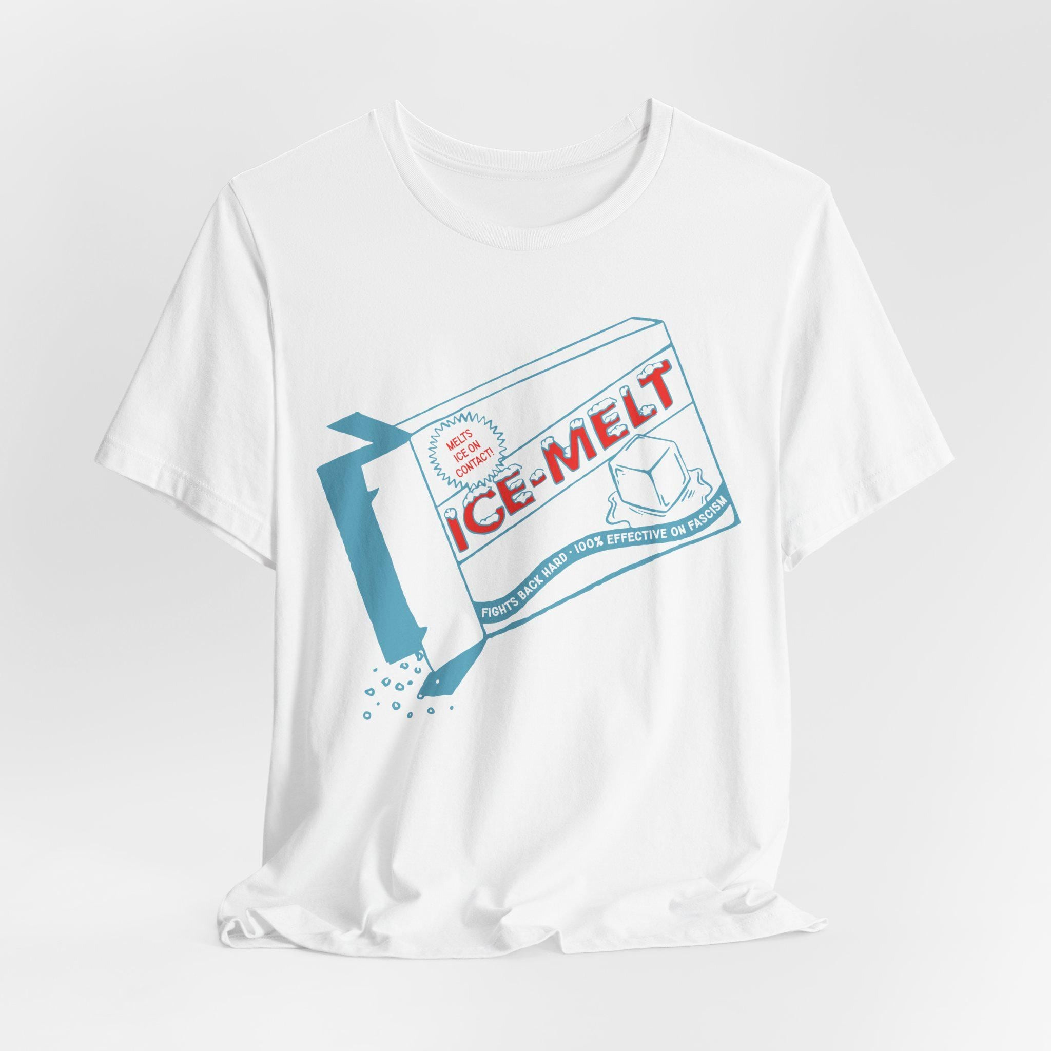 ICE Melt Salt Box Shirt Melts ICE On Contact Tee Anti Trump Merch Gifts For Patriots