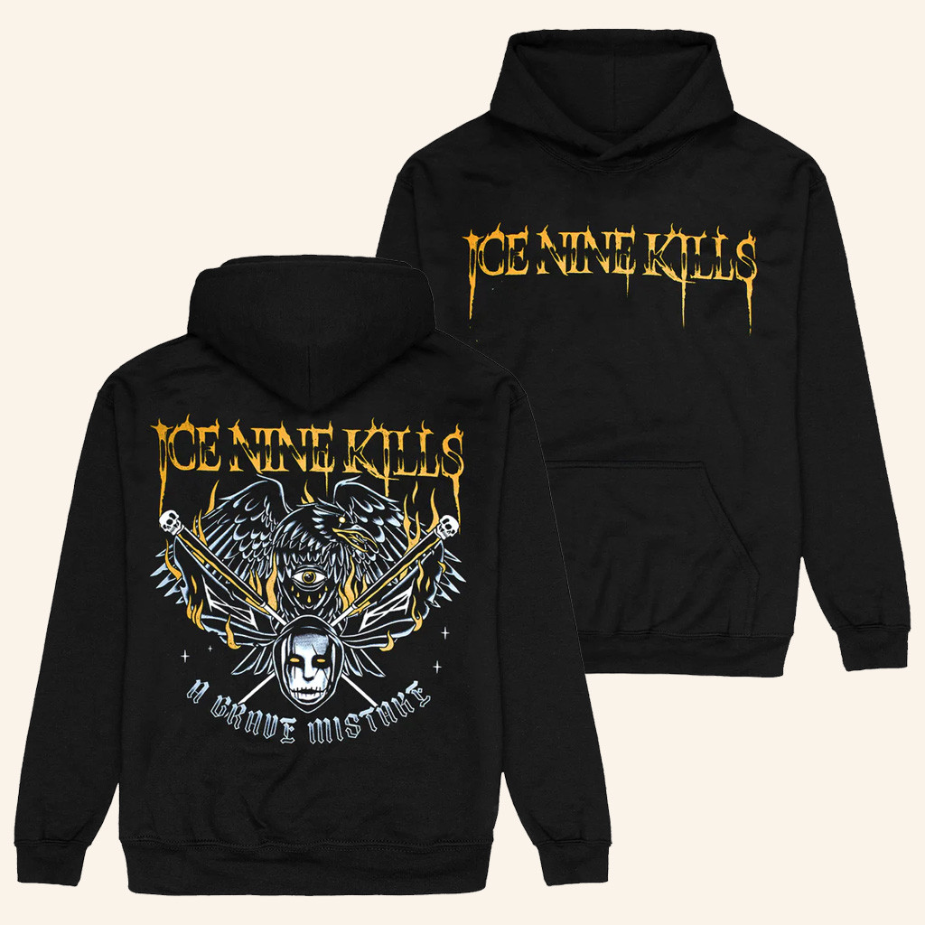 Ice Nine Kills Merch A Grave Mistake Hoodie Presents For Music Lovers