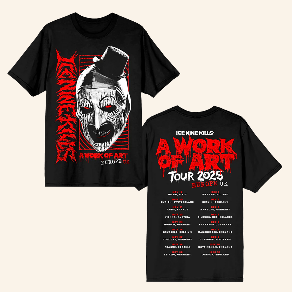 Ice Nine Kills Merch A Work Of Art Itin T-Shirt Birthday Gifts For Music Lovers