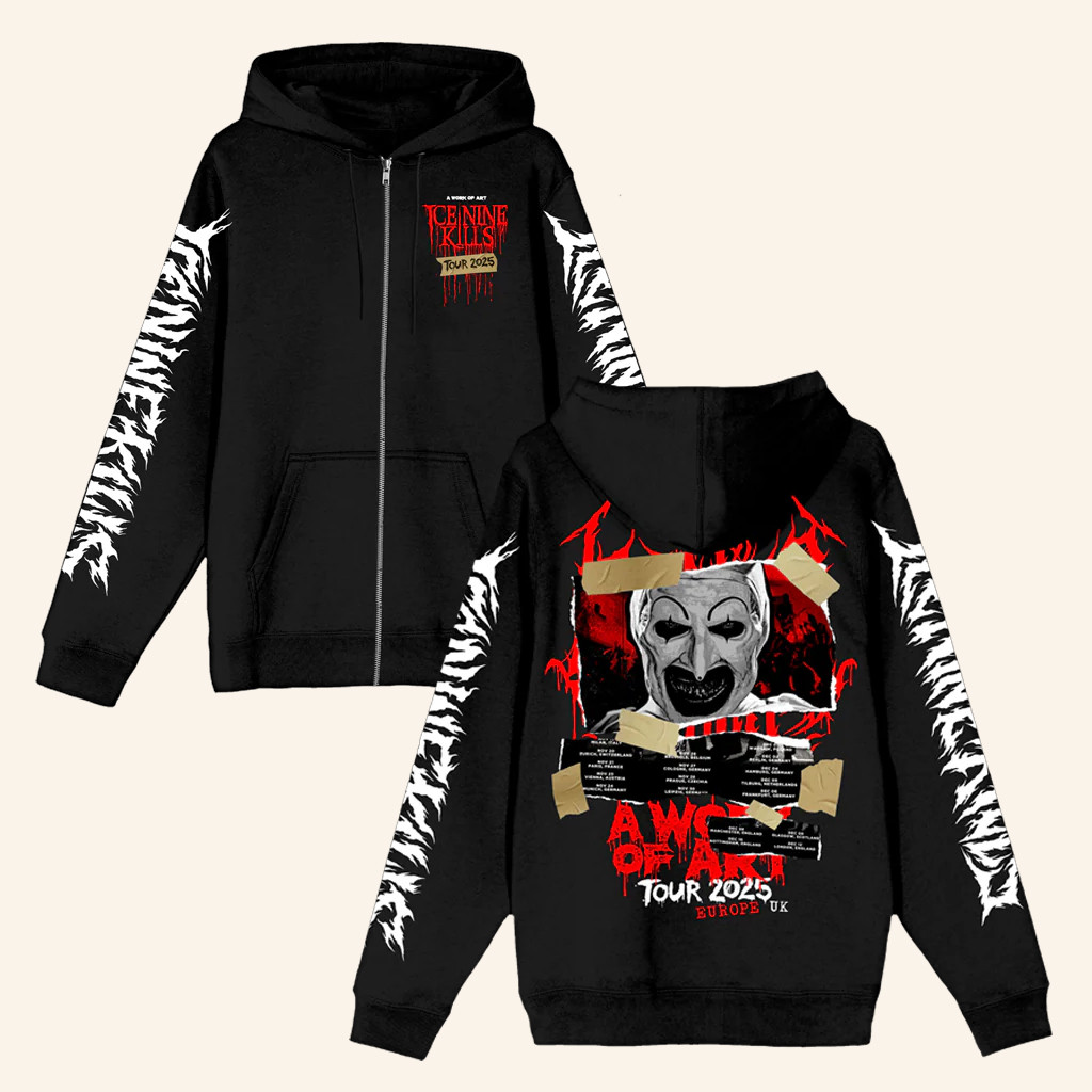 Ice Nine Kills Merch A Work Of Art Itin Zip Hoodie Birthday Gifts For Music Lovers Ice Nine Kills Merch A Work Of Art Itin Zip Hoodie Birthday Gifts For Music Lovers