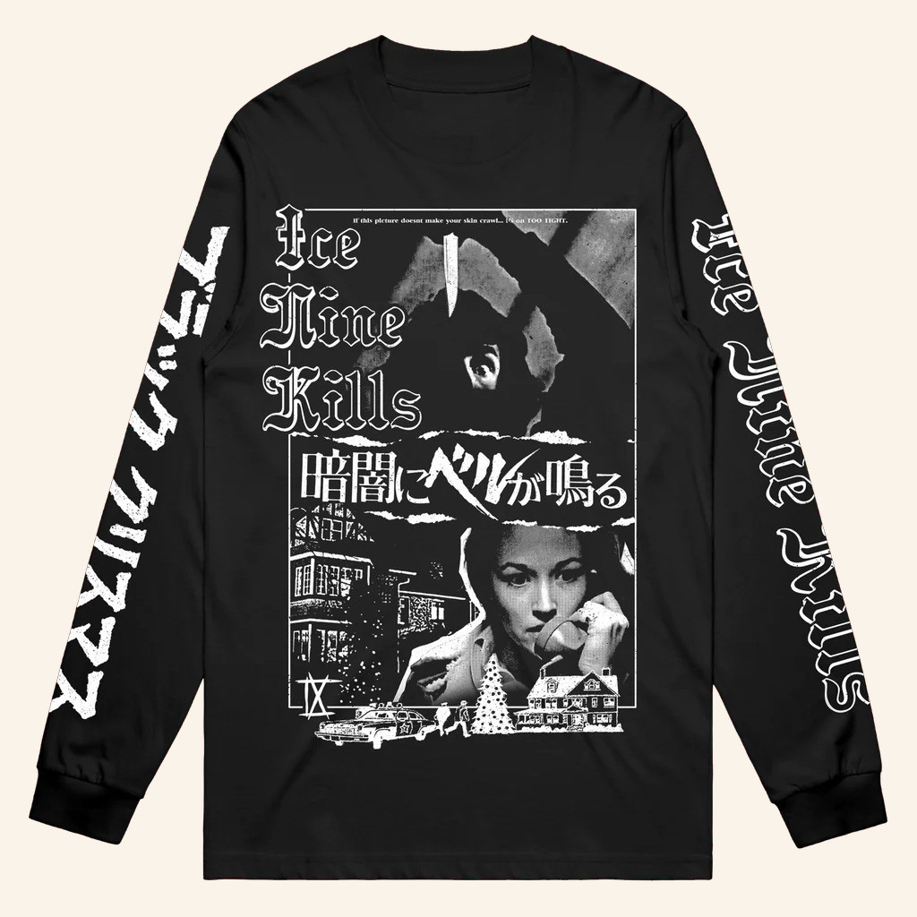 Ice Nine Kills Merch Black Metal Christmas Long Sleeve T-Shirt Christmas Gifts For Him Ice Nine Kills Merch Black Metal Christmas Long Sleeve T-Shirt Christmas Gifts For Him