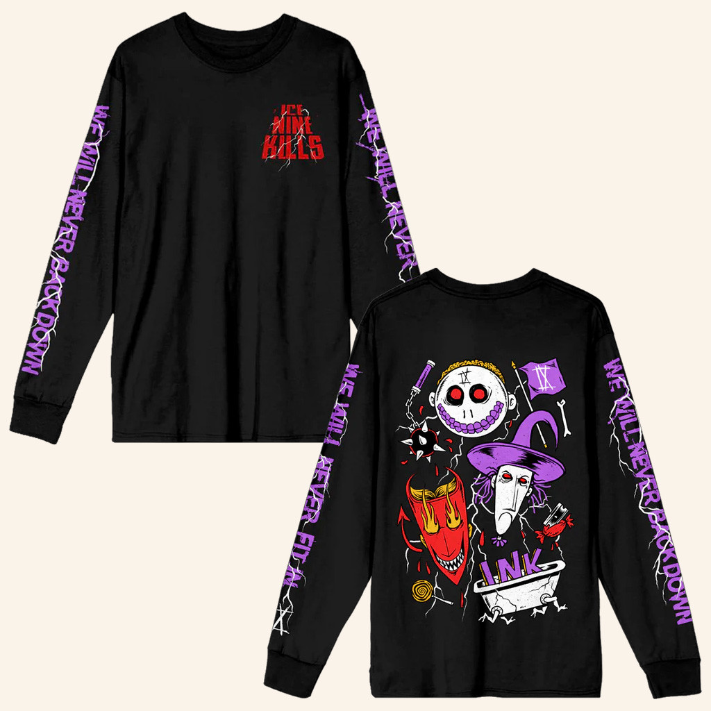 Ice Nine Kills Merch Freak Flag Long Sleeve Shirt Gift Ideas For Husband Ice Nine Kills Merch Freak Flag Long Sleeve Shirt Gift Ideas For Husband