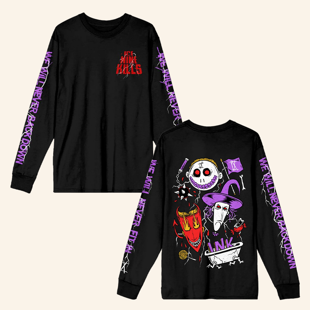 Ice Nine Kills Merch Freak Flag Long Sleeve Shirt Unique Gifts For Music Lovers Ice Nine Kills Merch Freak Flag Long Sleeve Shirt Unique Gifts For Music Lovers