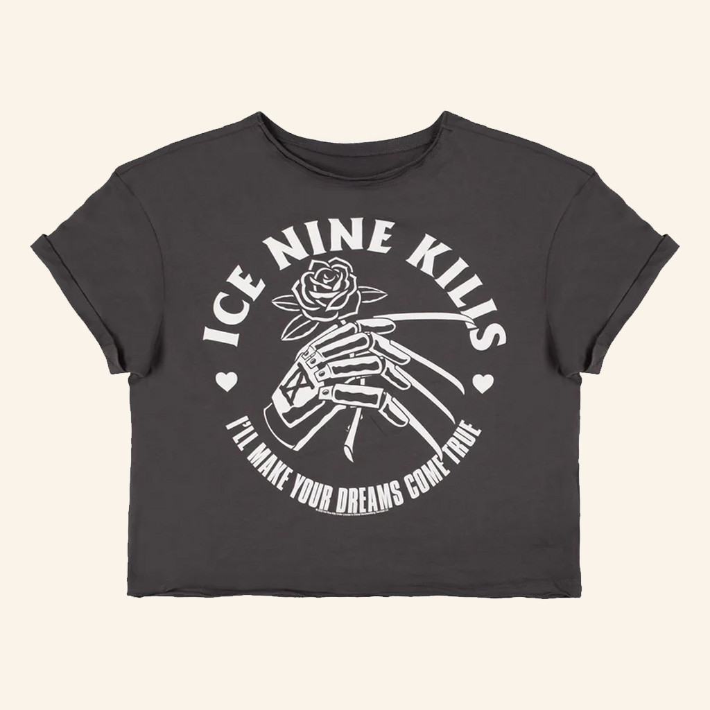 Ice Nine Kills Merch I'll Make Your Dreams Come True Cropped Shirt Gifts For Sisters