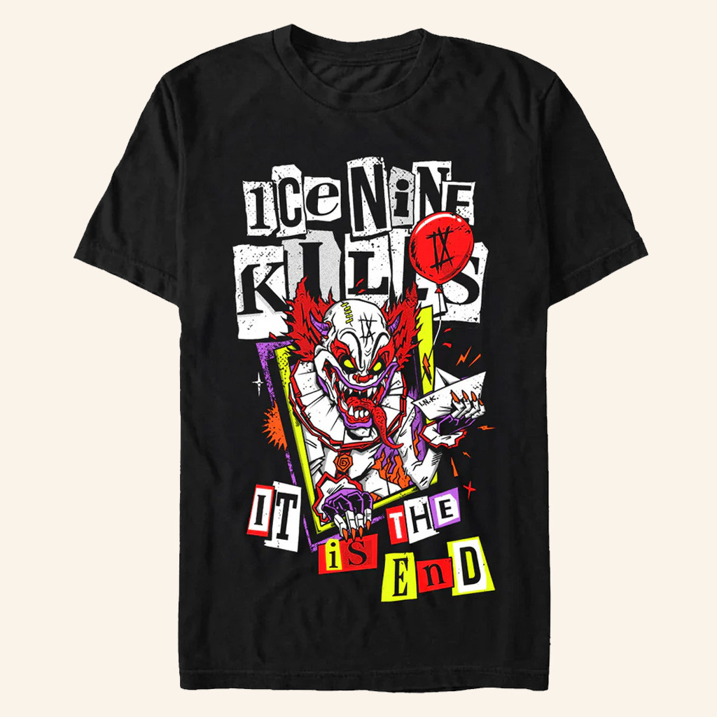 Ice Nine Kills Merch It Is The End T-Shirt Presents For Music Lovers Ice Nine Kills Merch It Is The End T-Shirt Presents For Music Lovers