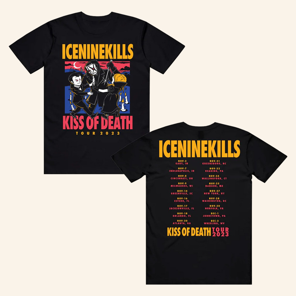 Ice Nine Kills Merch KOZIK 2023 T-Shirt Christmas Presents For Boyfriend Ice Nine Kills Merch KOZIK 2023 T-Shirt Christmas Presents For Boyfriend