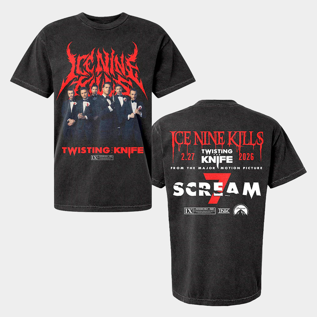 Ice Nine Kills Merch Opening Knife T-Shirt Scream 7 Shirt Birthday Ideas For Boyfriend