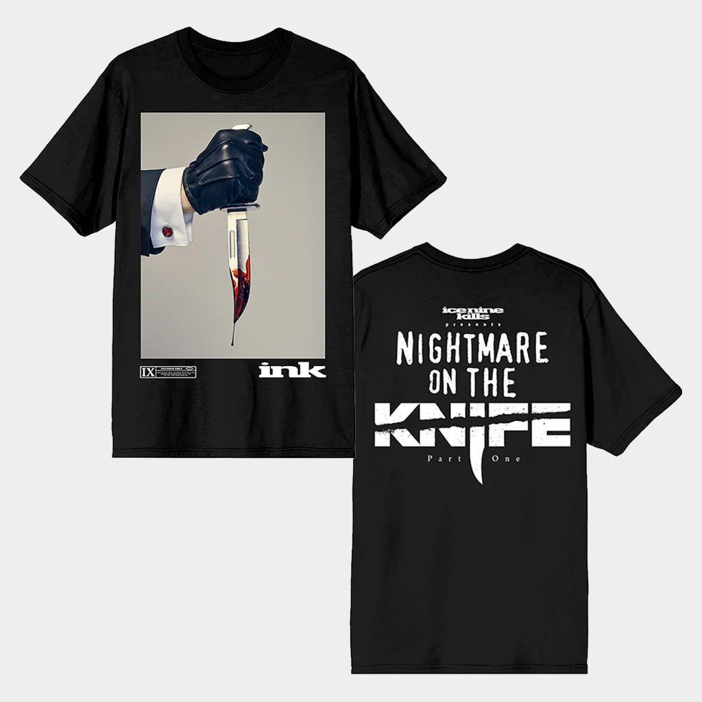 Ice Nine Kills Merch Psychos Only Nightmare On The Knife Part 1 T-Shirt Ice Nine Kills Shirt