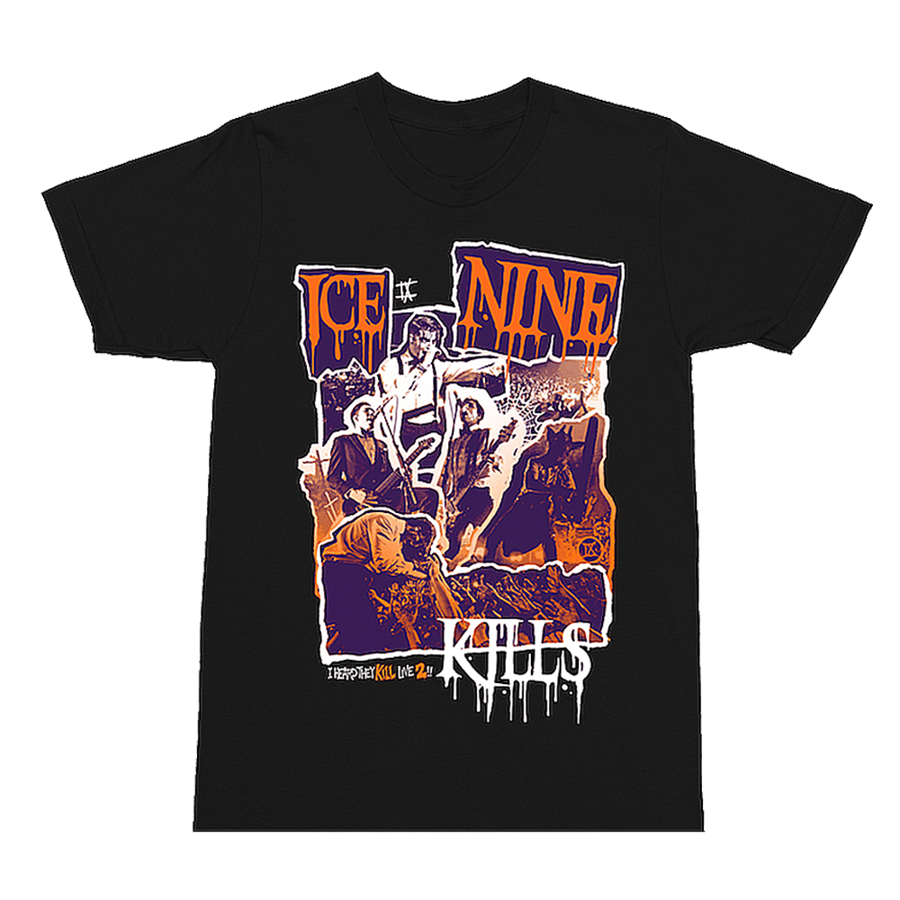 Ice Nine Kills Merch Shirt Dead Alive Vintage T-Shirt Ice 9 Kills Official Band Merch Gifts