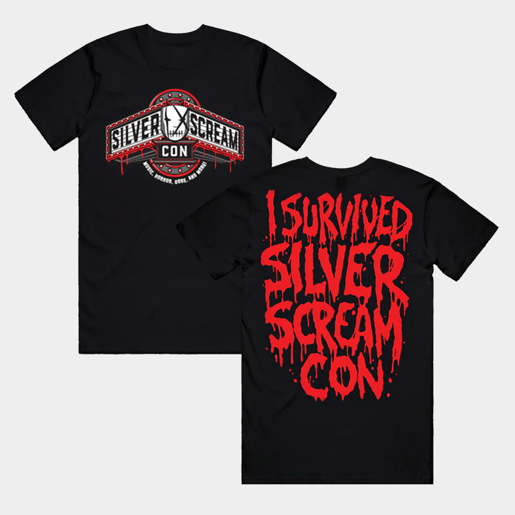 Ice Nine Kills Merch Silver Scream Con London Event T-Shirt Ice Nine Kills Shirt Him Gifts