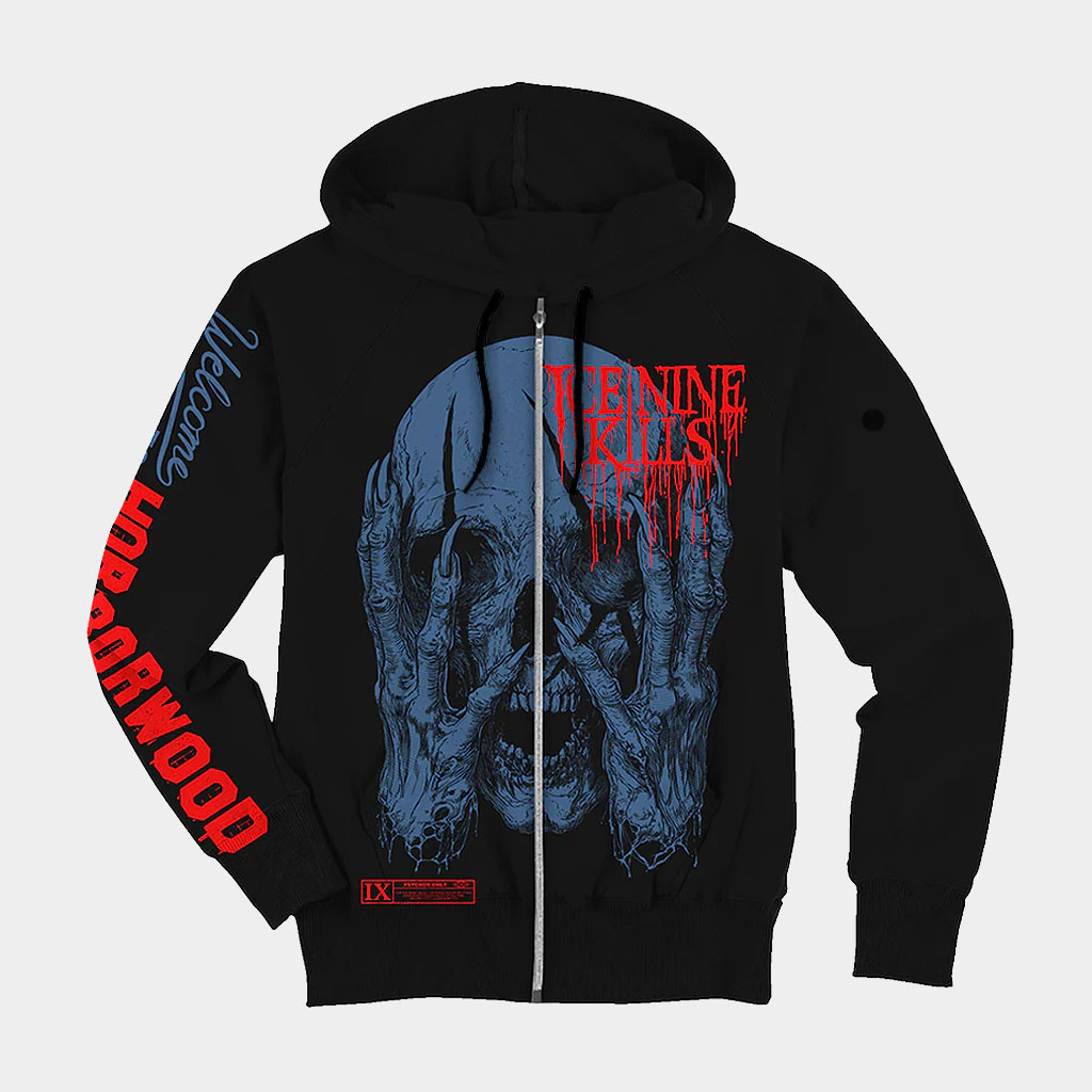 Ice Nine Kills Merch Welcome To Horrorwood Hoodie Ice Nine Kills Hoodie Gifts For Brother