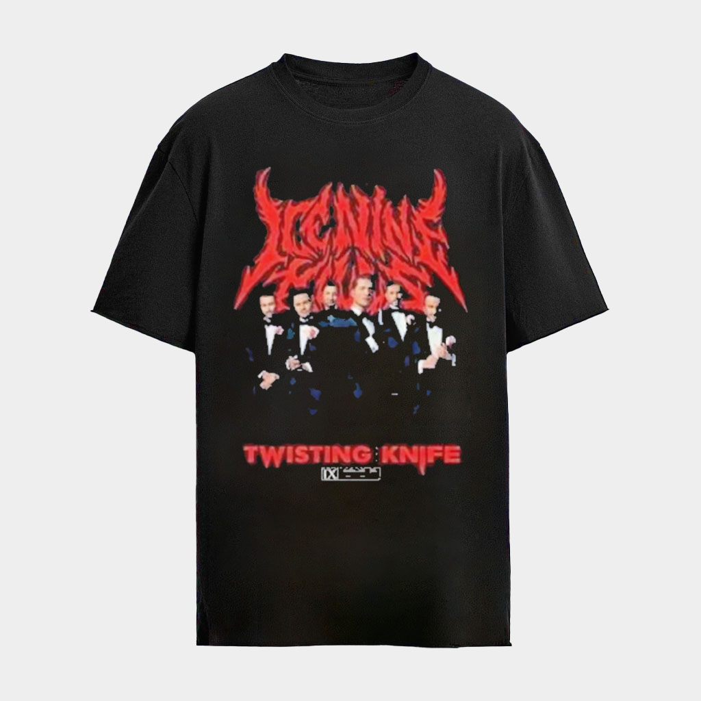 Ice Nine Kills x Ghost Face Scream 7 Series Movie Single Twisting The Knife February 2 2026 Shirt