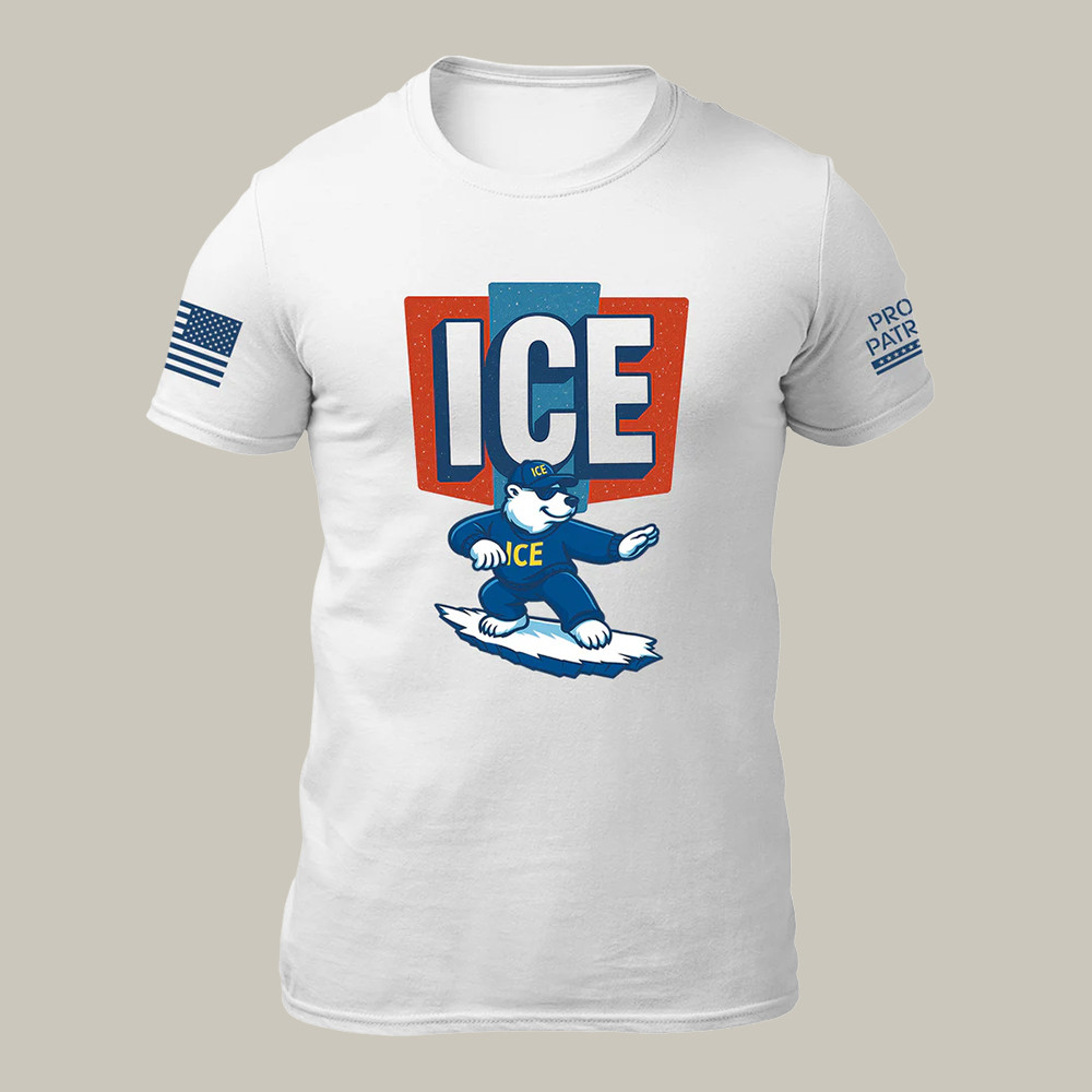 ICE Pollar Bear Surfing T-Shirt 45 47 ICE MAGA Clothing Unique Gift For Him