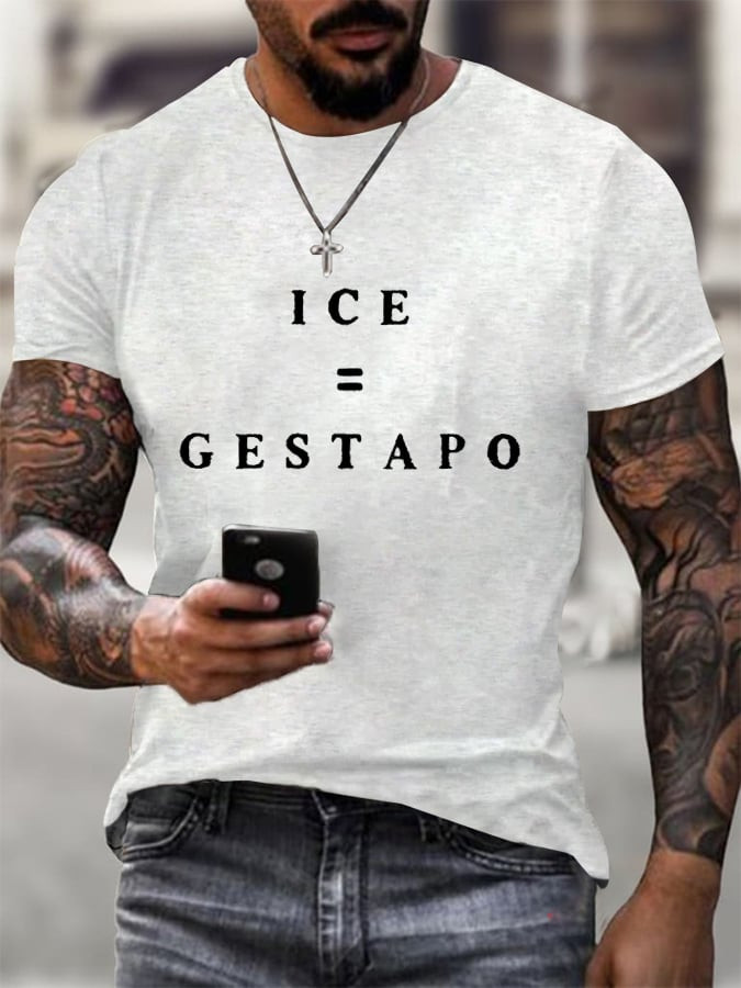 Ice Protest Shirt Anti ICE T-Shirt Gift Ideas For Husband