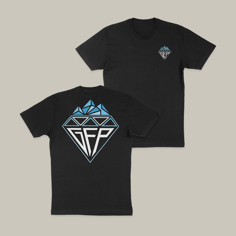 Iceberg Diamond Graphic Gfp T-Shirt Gabe Farrell Productions Clothes Present For Him