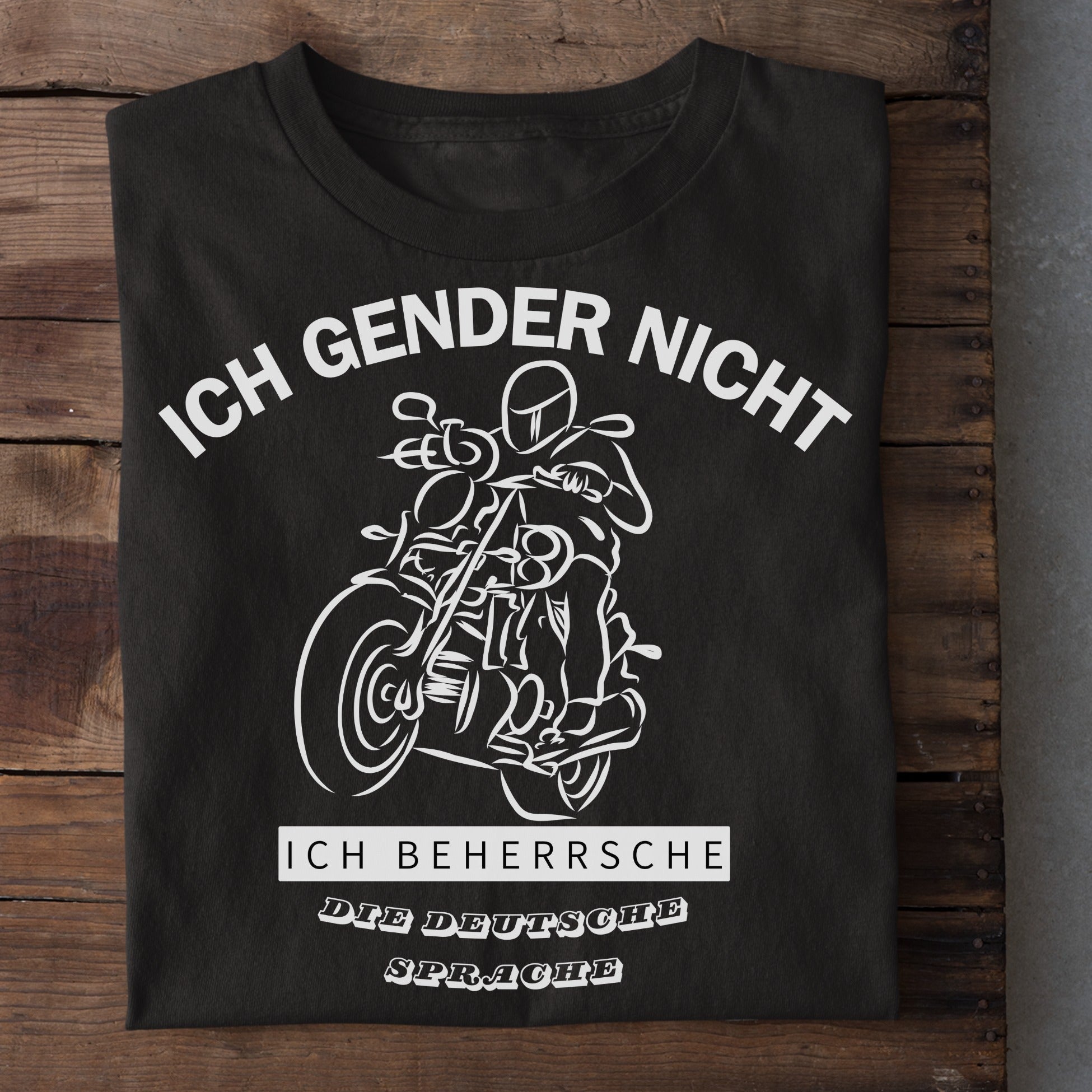Ich Gender Nicht Ich Beherrsche Shirt Motorbike Riders German Gifts For Him Ich Gender Nicht Ich Beherrsche Shirt Motorbike Riders German Gifts For Him