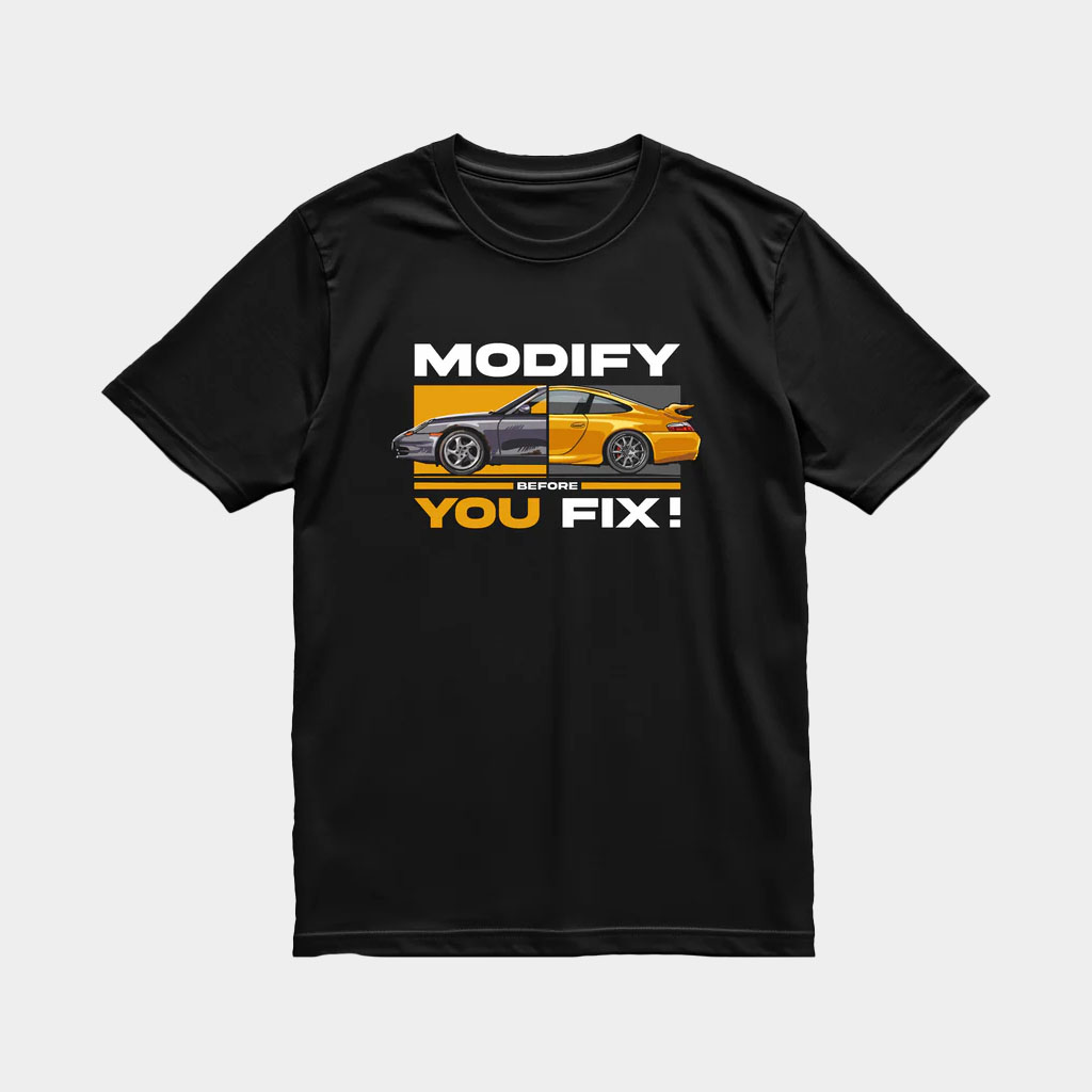 Icon Box Merch 996 Gt3 Modify Before You Fix T-Shirt Birthday Presents For Him