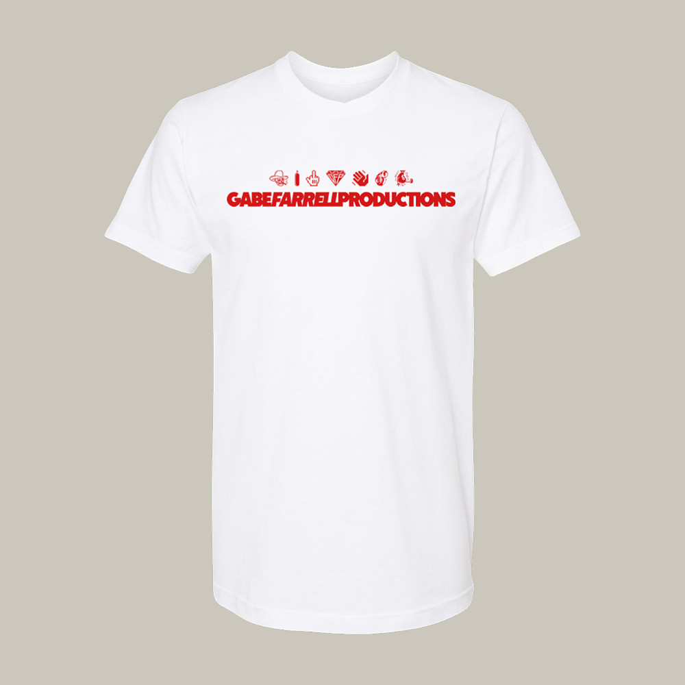 Icon Graphic Gfp T-Shirt Gabe Farrell Productions Tee Present Idea For Boyfriend