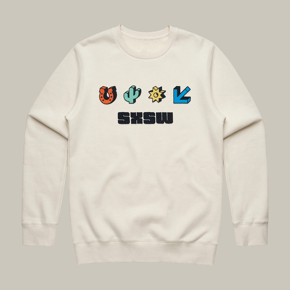 Icons Sxsw Sweatshirt South By Southwest Clothing Unique Gift For Girlfriend