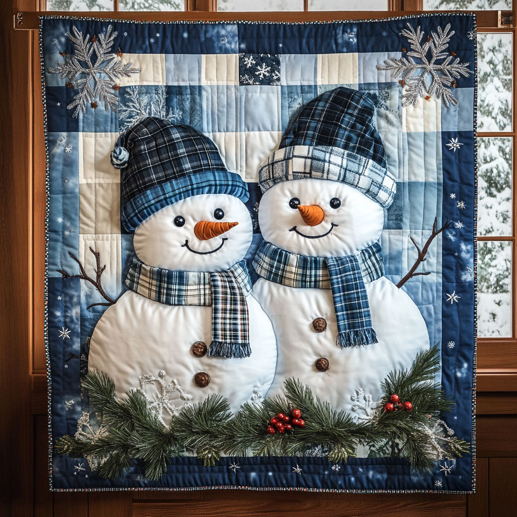 Icy Friends Quilted Blanket Sofa Throws Family To Family Christmas Gift Ideas
